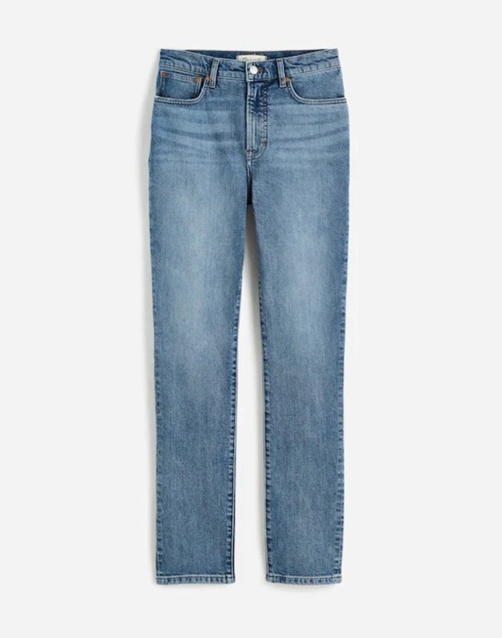 Madewell The Perfect Vintage High Rise Denim Blue Taper Mom Jeans Size 27